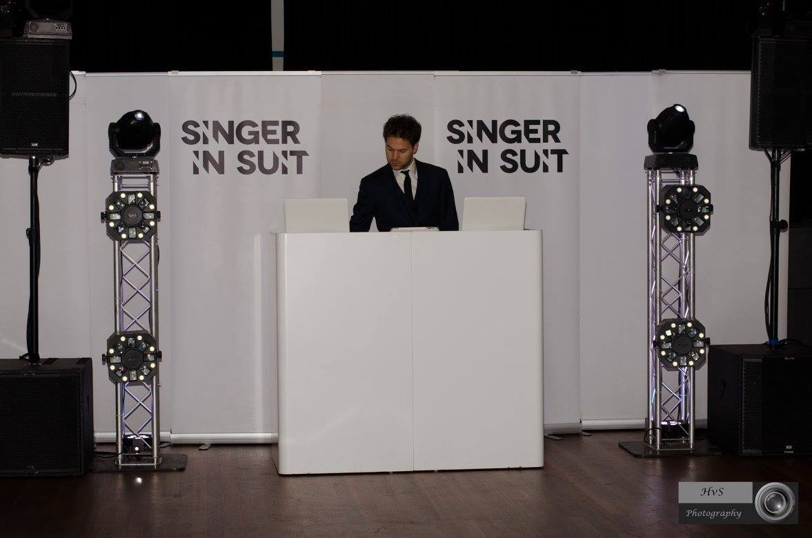 Singer in Suit