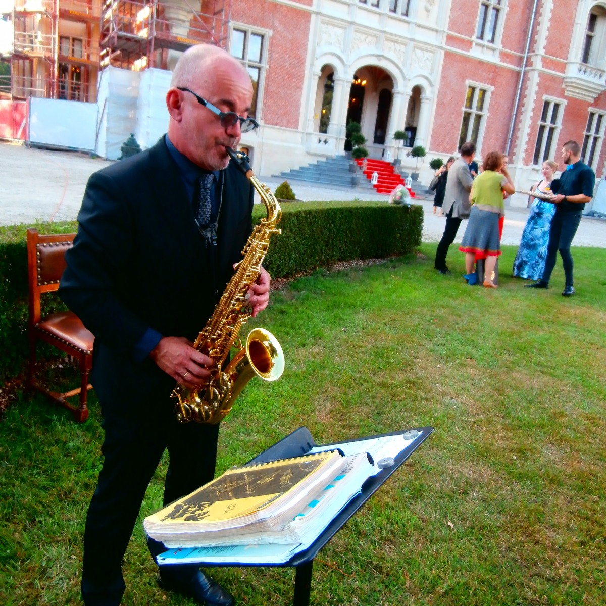 Saxofonist Stefaan Daems