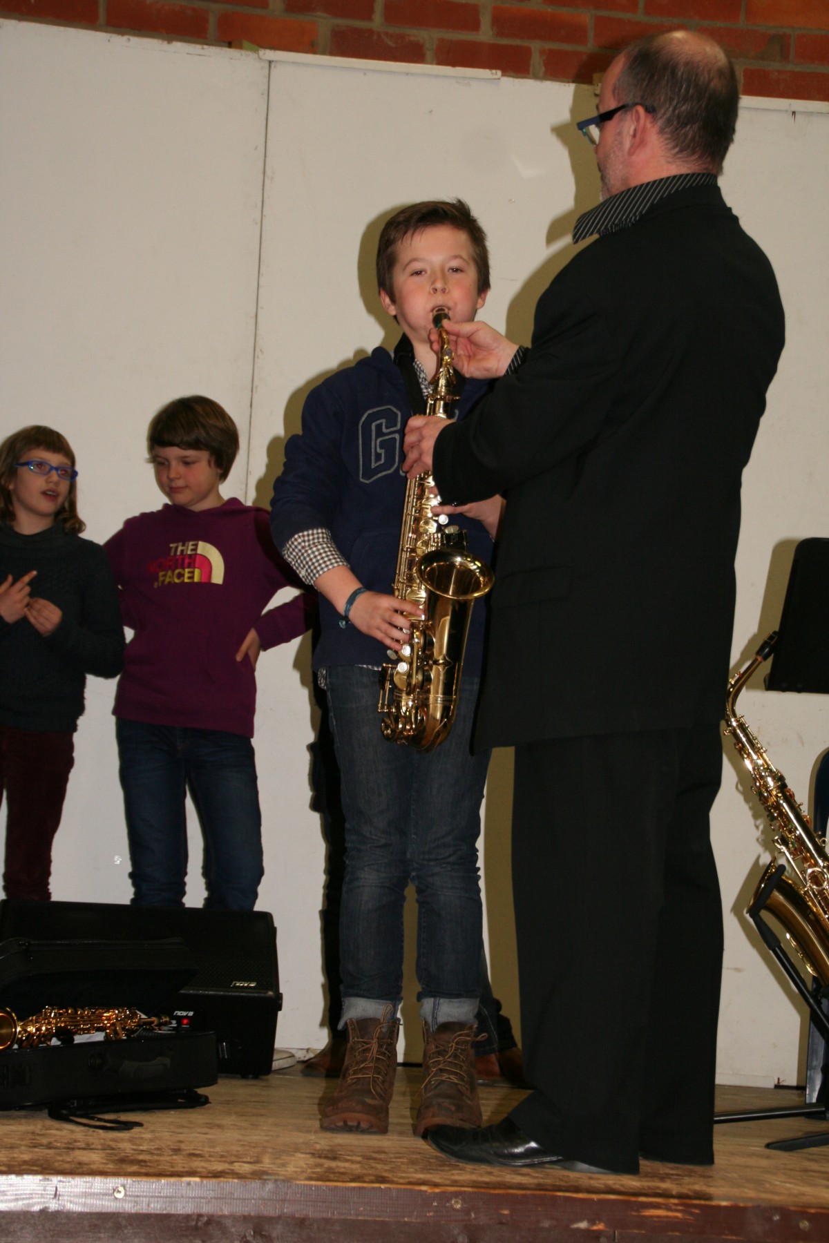 Saxofonist Stefaan Daems