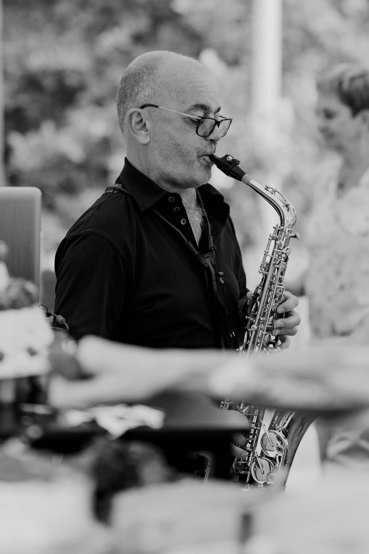 Saxofonist Stefaan Daems