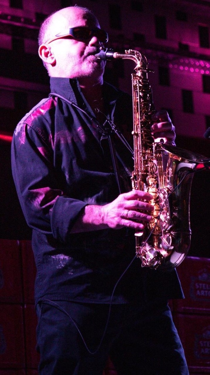 Saxofonist Stefaan Daems