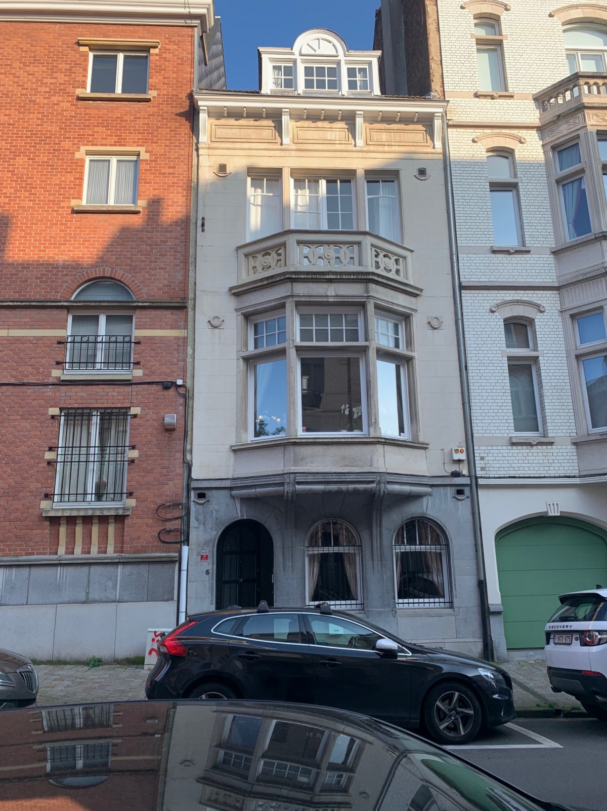 Art Nouveau huis aan Tenboschpark