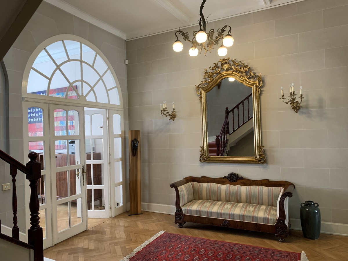Art Nouveau huis aan Tenboschpark