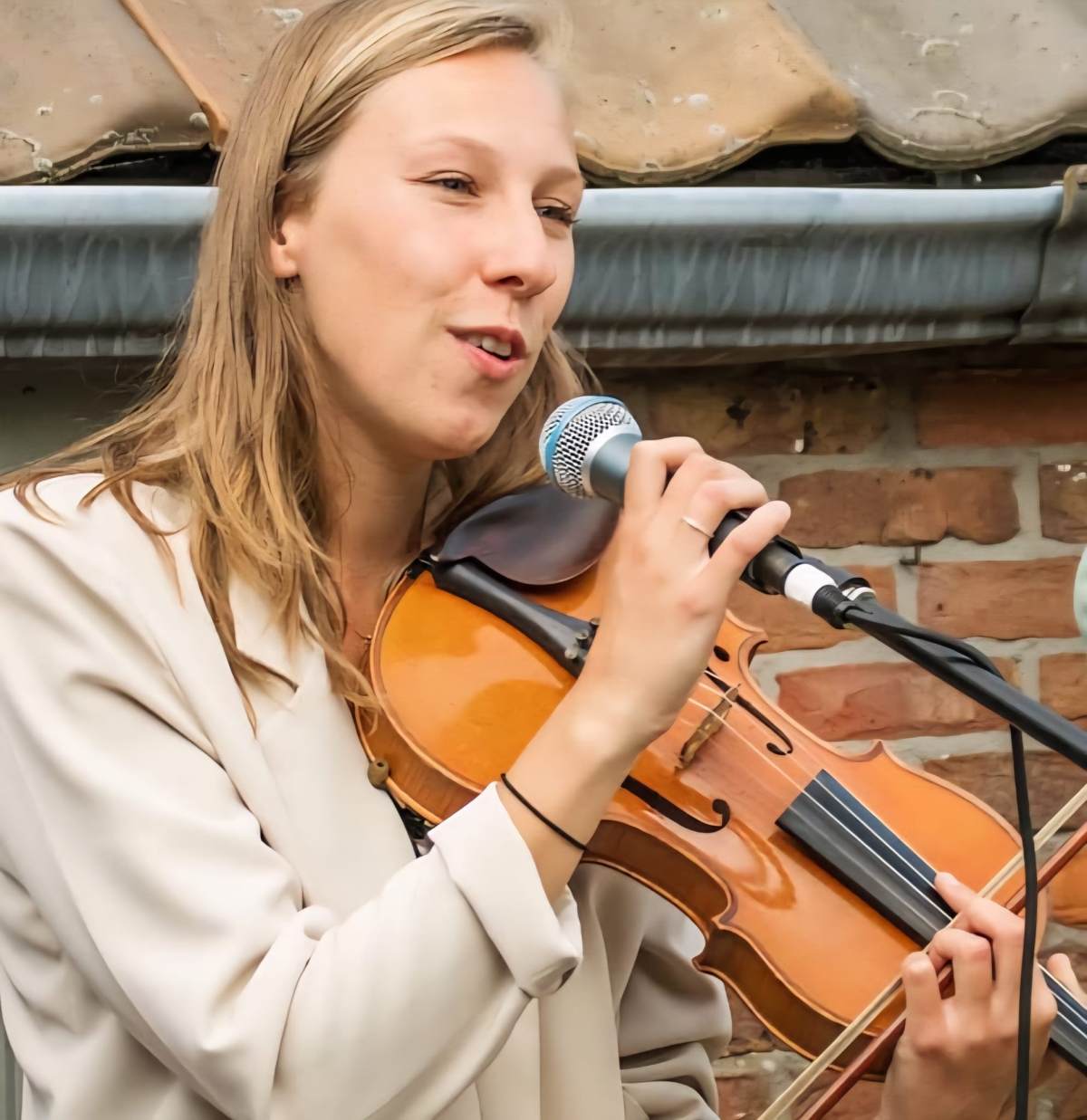 Violiste Julie Dekoninck